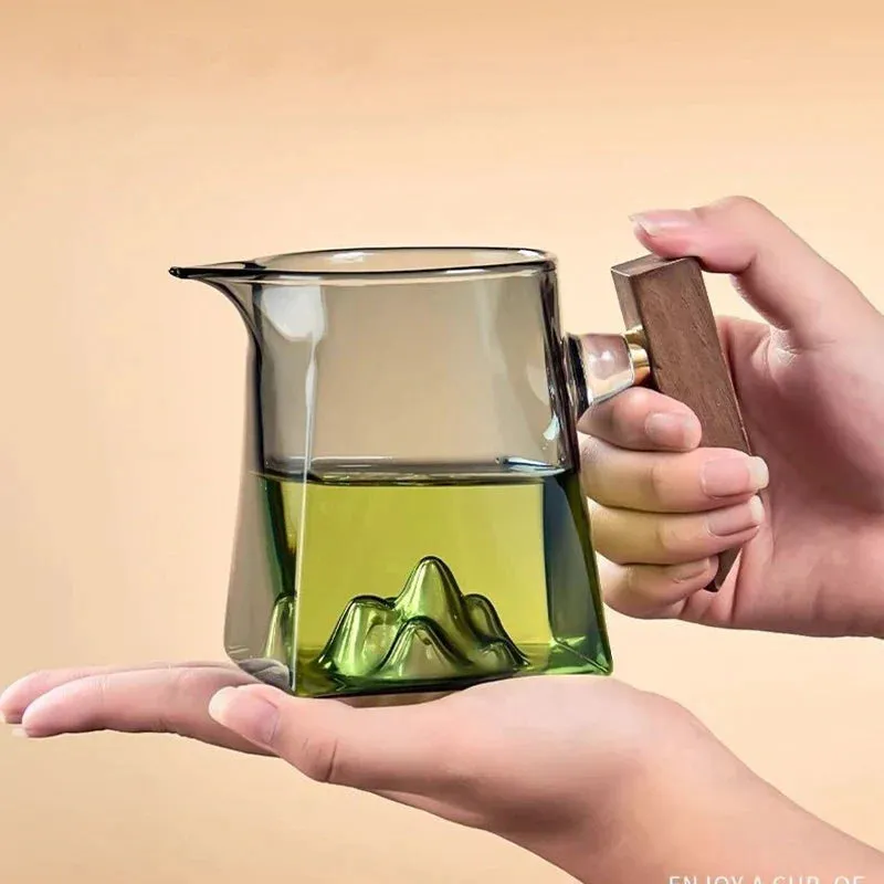 350ml Pyrex Tea Set with Handle and Filter