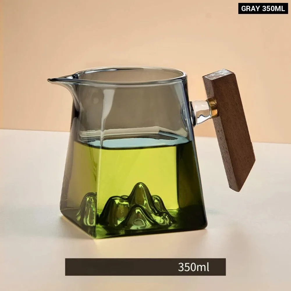 350ml Pyrex Tea Set with Handle and Filter