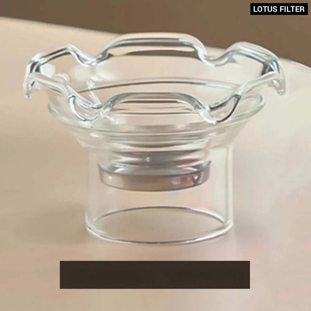 350ml Pyrex Tea Set with Handle and Filter