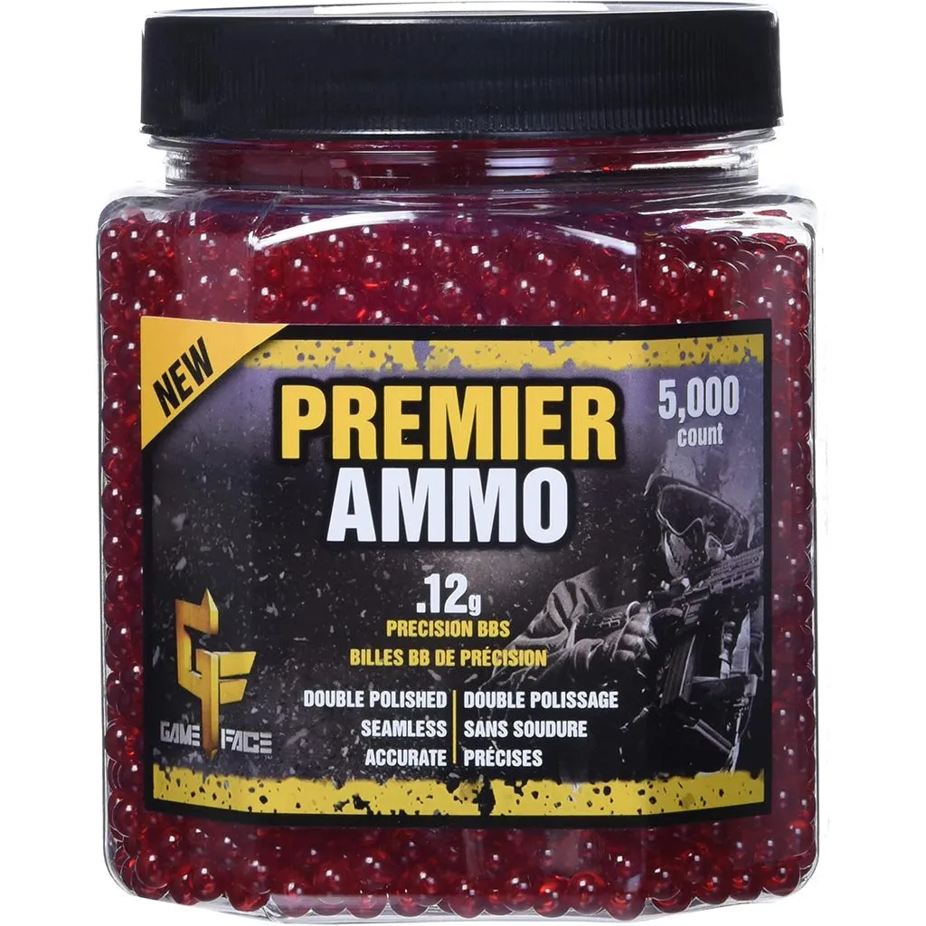 Crosman Game Face Premier Airsoft Ammo - 5000 Count