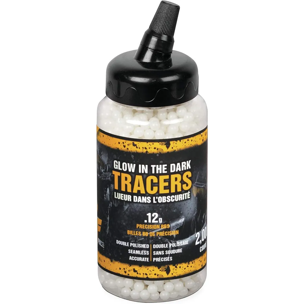 Crosman Game Face Tracer (Glow) Airsoft Ammo - 2000 Count