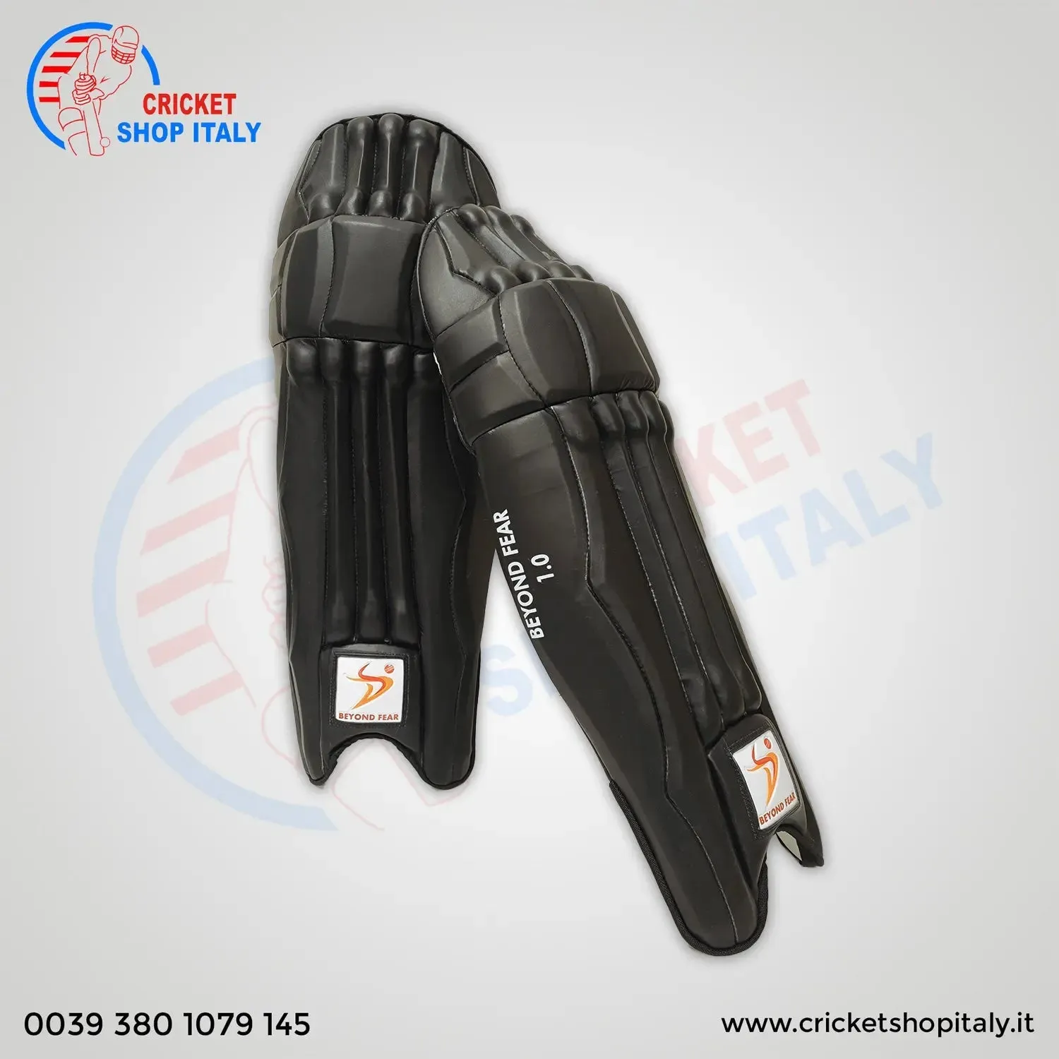 DS Sports 1.0 Black Batting Pads Junior