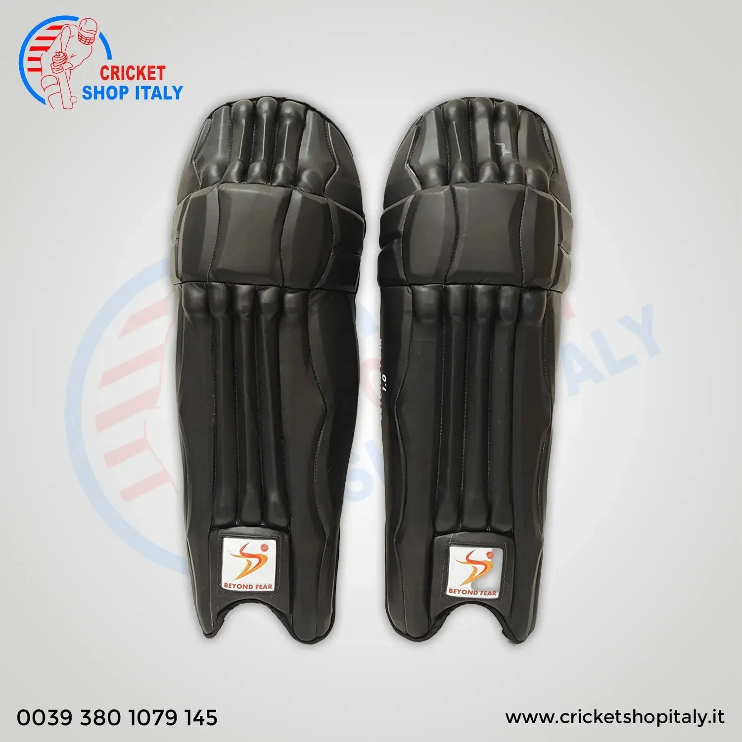 DS Sports 1.0 Black Batting Pads Junior