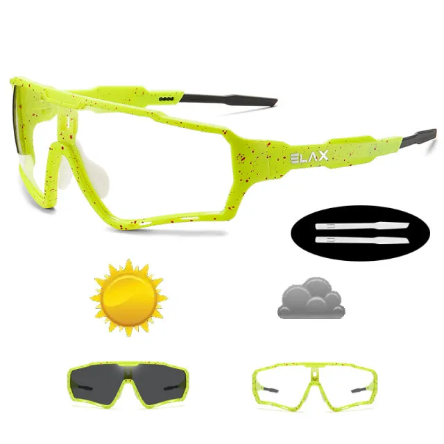 Photochromic Sunglasses Sports Bike Glasses Men Women Mtb Bicycle Eyewear