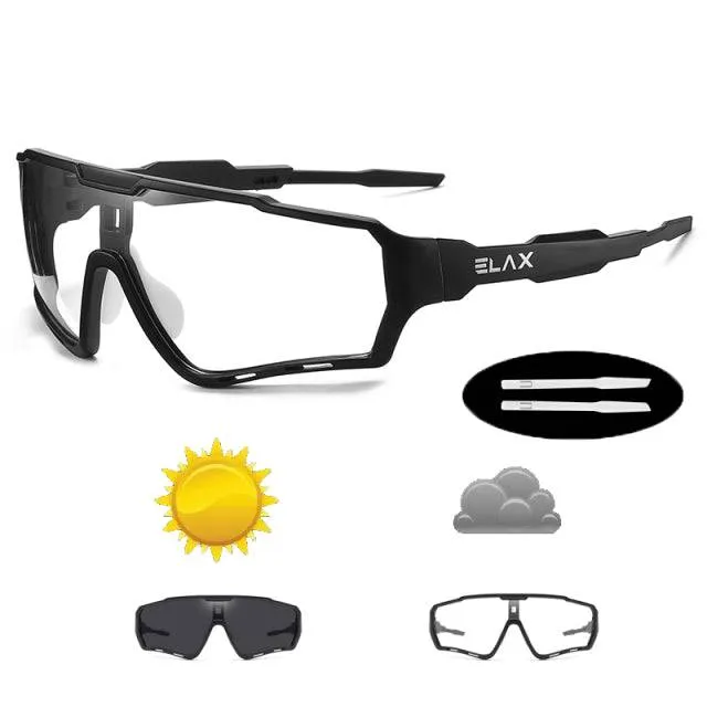 Photochromic Sunglasses Sports Bike Glasses Men Women Mtb Bicycle Eyewear