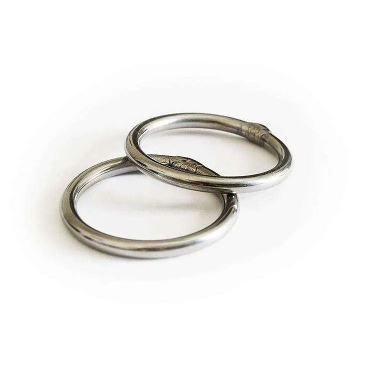 Steel Hammock Rings x 2