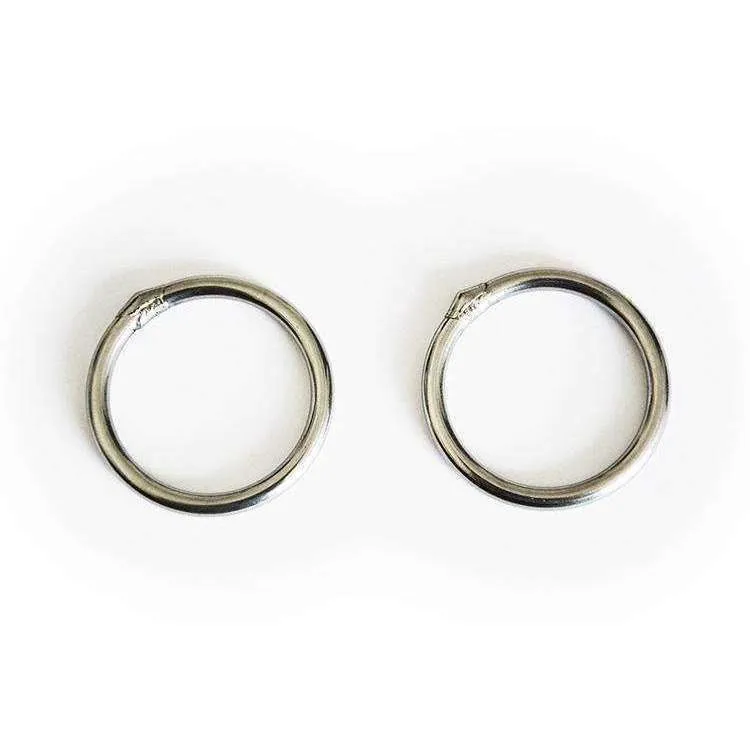 Steel Hammock Rings x 2