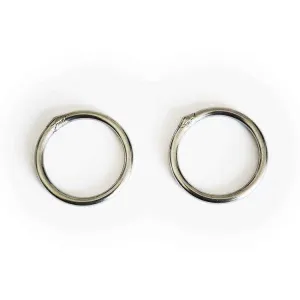 Steel Hammock Rings x 2