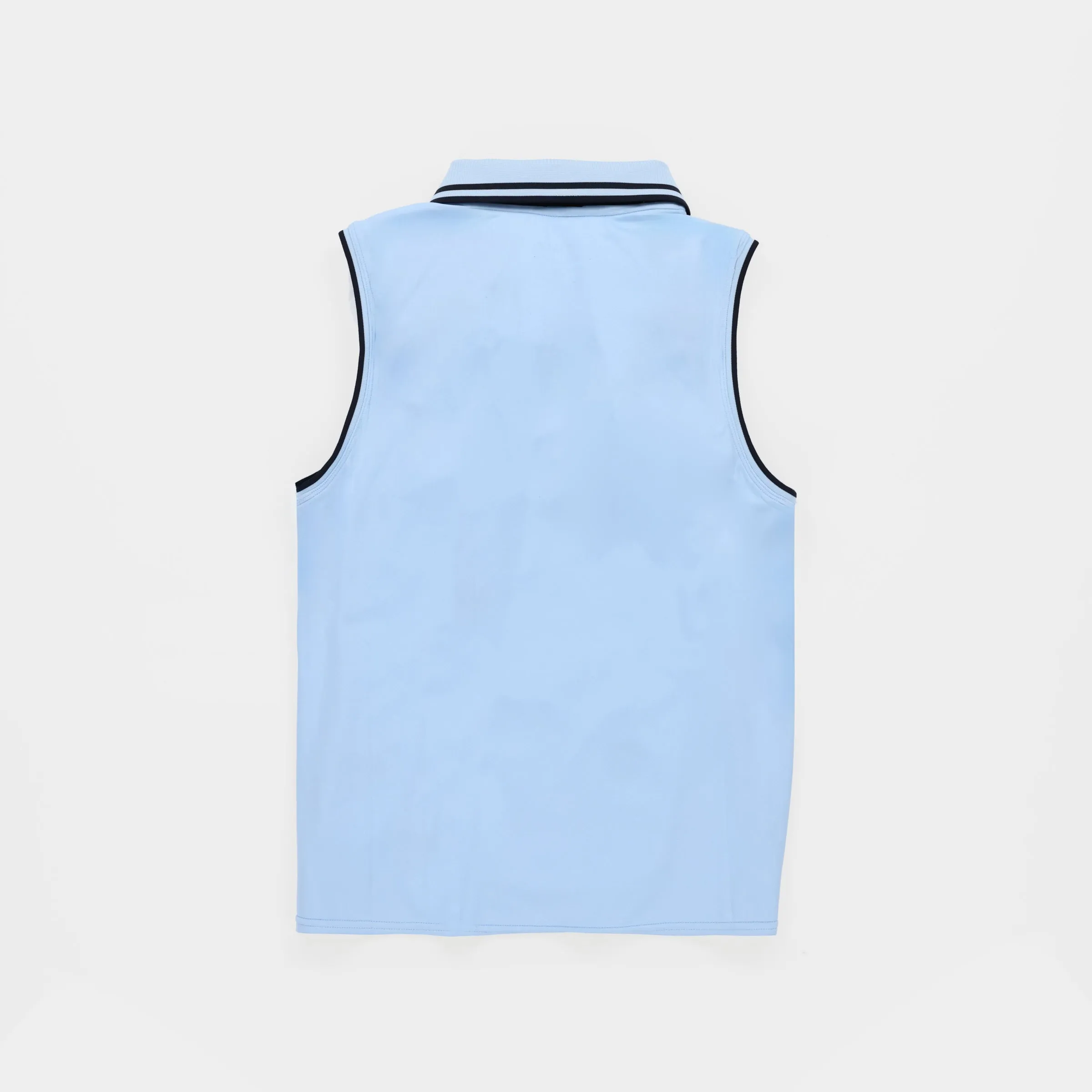 Tech Jersey Sleeveless Zip Polo